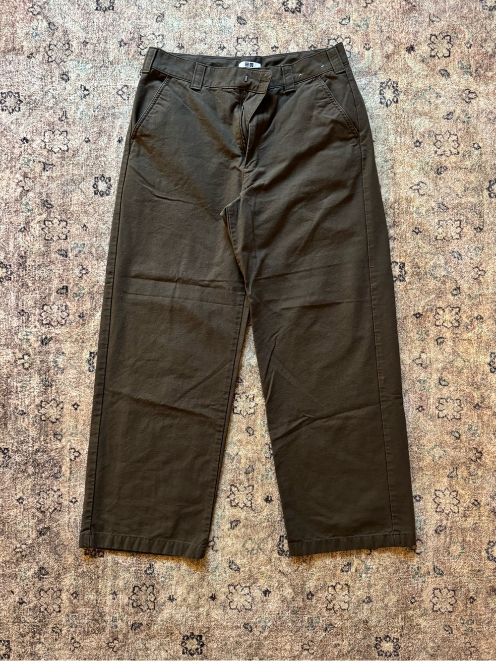 Uniqlo Men's Dark Brown Chinos